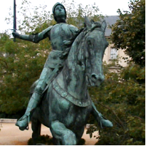 Statue of Joan of Arc at Rheims