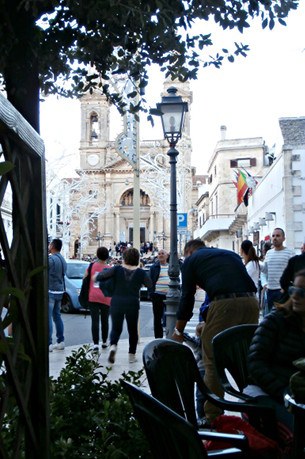 Fun day dodging around-3-waiting for evening to come in Alberobello