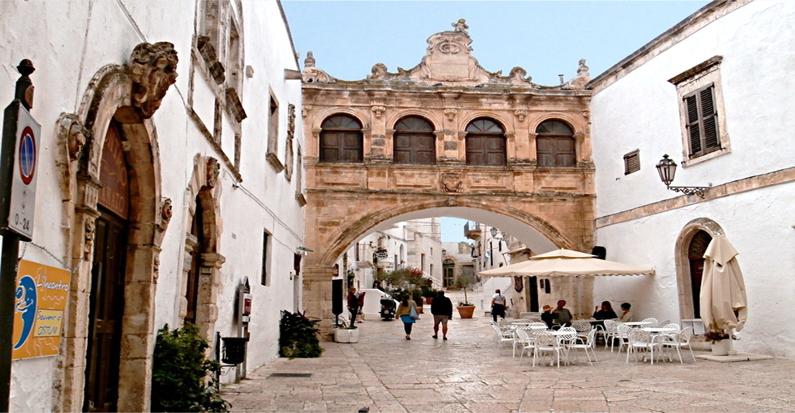 Ostuni - top of historic town