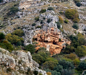 Shrine amongst the Rocks - Matera at Sunrise