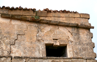 Fast changing Basilicata - Masseria Guttering Detail