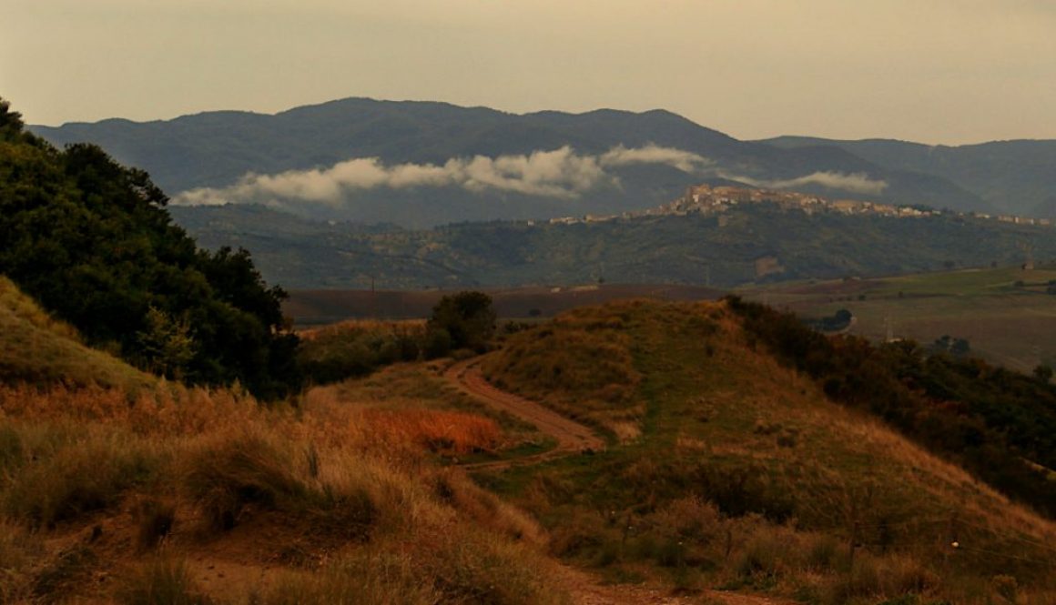 Salandra in the distance