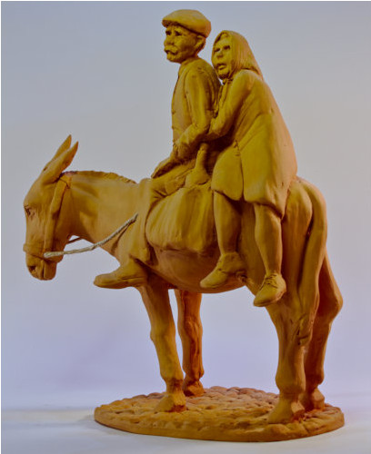 More Matera - Donkey sculpture