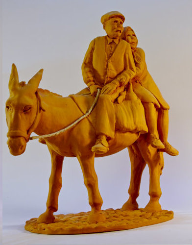 More Matera - Donkey sculpture