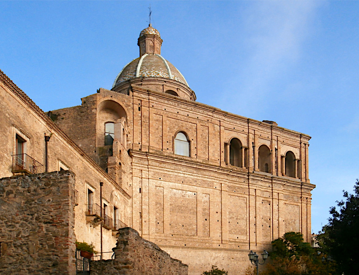 Ferrandina - City of Vultures and Brigands - Duomo from the entrance to the citta istorica