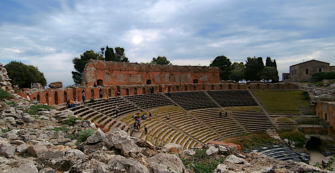 Sicily - Amphitheatre at Taormina
