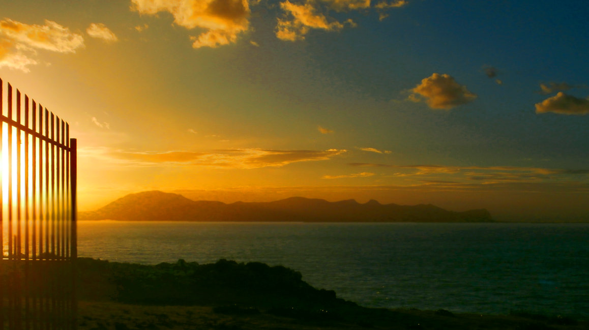 Sicily's fast Roads - Sunset on Sicily's Coastline