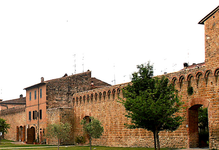 Orvieto - Fortified walls of Buonconvento