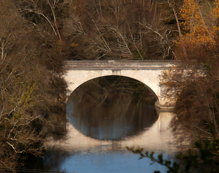 Azay-le-Rideau - The Bridge over River Dronne