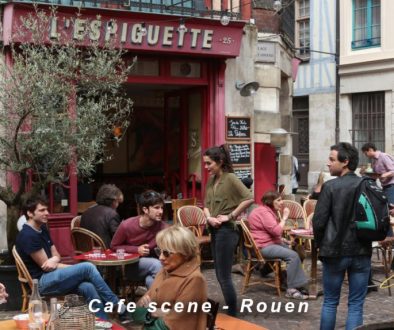 Cafe scene - Rouen