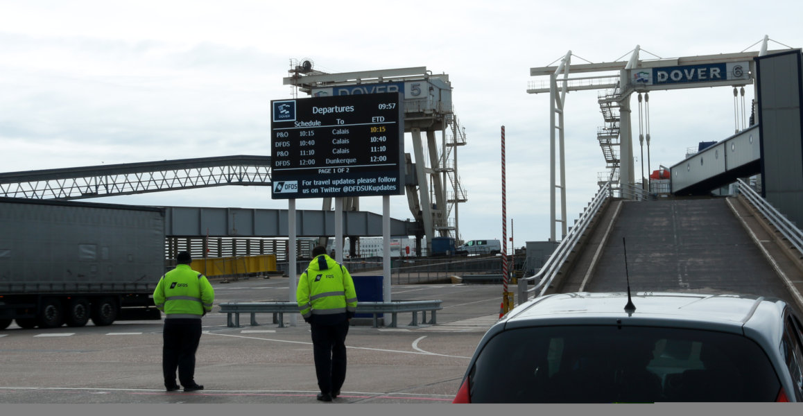 Smooth Crossing - Boarding the Ferry